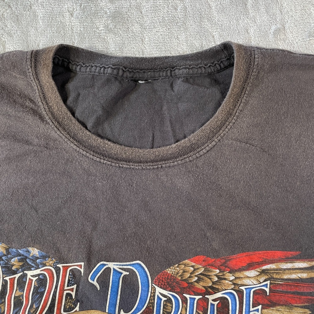 Harley Davidson Shirt Men 2XL‎ Ride Pride North Carolina Riding Biker Outdoor - Picture 2 of 10